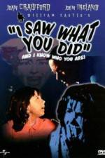 Watch I Saw What You Did Putlocker