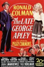 Watch The Late George Apley Putlocker