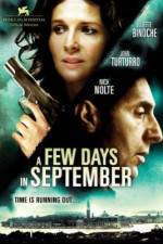 Watch Quelques jours en septembre Putlocker