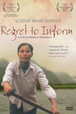 Watch Regret to Inform Putlocker