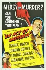 Watch An Act of Murder Putlocker