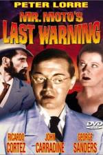 Watch Mr Moto's Last Warning Putlocker