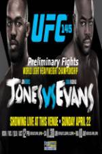 Watch UFC 145 Jones vs Evans Preliminary Fights Putlocker
