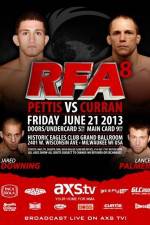 Watch RFA 8: Pettis vs. Pegg Putlocker
