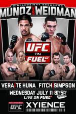 Watch UFC on FUEL 4: Munoz vs. Weidman Putlocker
