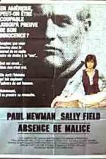 Watch Absence of Malice Putlocker