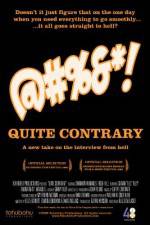 Watch Quite Contrary Putlocker